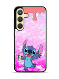 Stitch and Ice Cream Samsung Galaxy S24 Plus 5G , Samsung Galaxy S24+ 5G Case