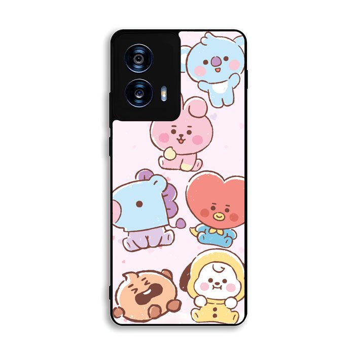 BTS Kawaii Motorola Moto G Power 5G 2024 Case DC2798