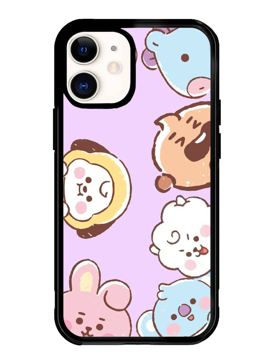 BT21 Army iPhone 12 Case