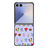 Kawaii BT21 BTS Samsung Galaxy Z Flip 7 5G Case