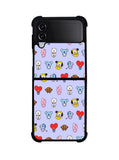 Kawaii BT21 BTS Samsung Galaxy Z Flip 4 5G 2022 Case