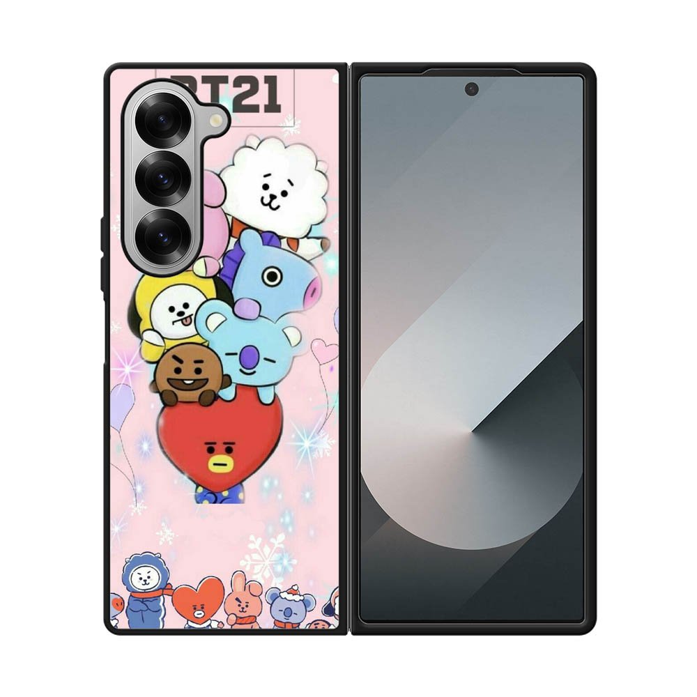 Party BT21 Samsung Galaxy Z Fold 7 5G Case