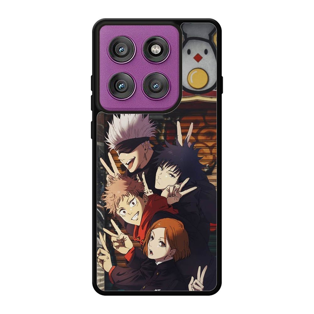 Jujutsu Kaisen Team Motorola Moto Edge 60 Pro Case