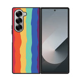 Pride Rainbow Stripes Samsung Galaxy Z Fold 7 5G Case