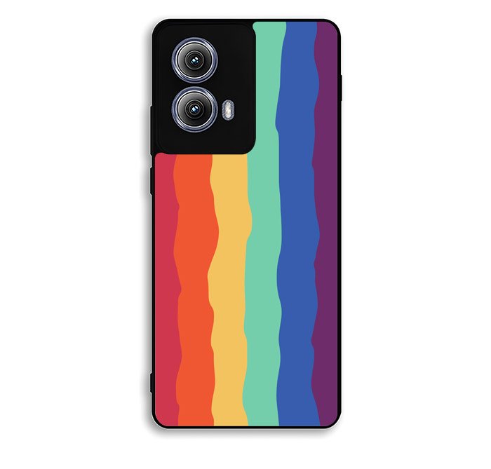 Pride Rainbow Stripes Motorola Moto Edge 2024 Case DC5195