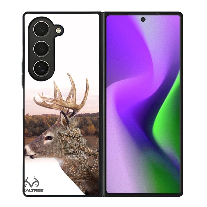 Realtree Deer And Hunter Samsung Galaxy Z Fold 6 Case