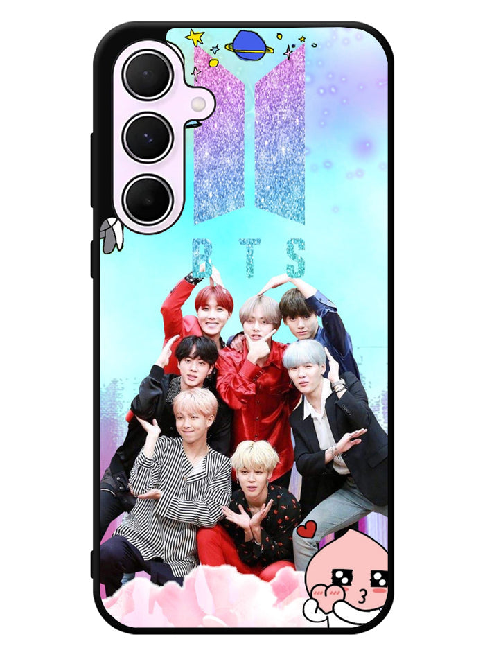 BTS in Action Samsung Galaxy A35 5G Case