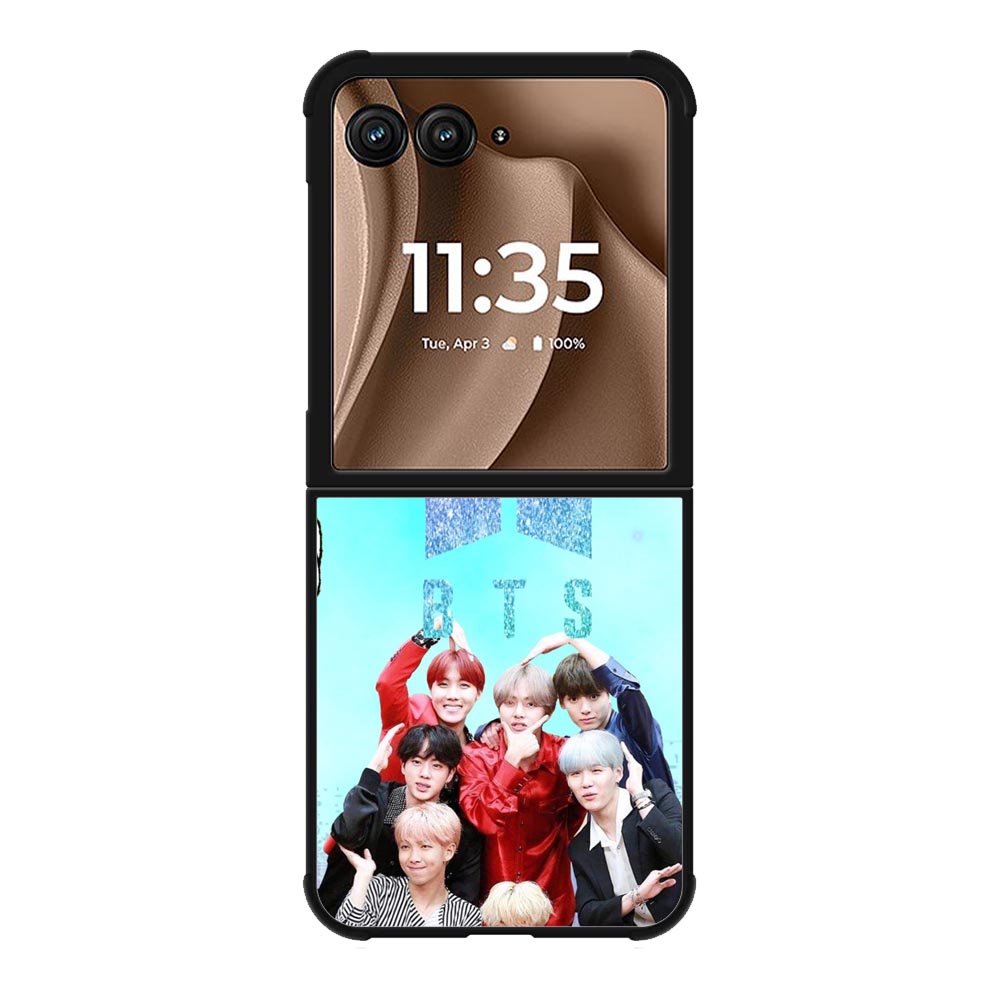 BTS in Action Motorola Moto RAZR Plus 2025 Case