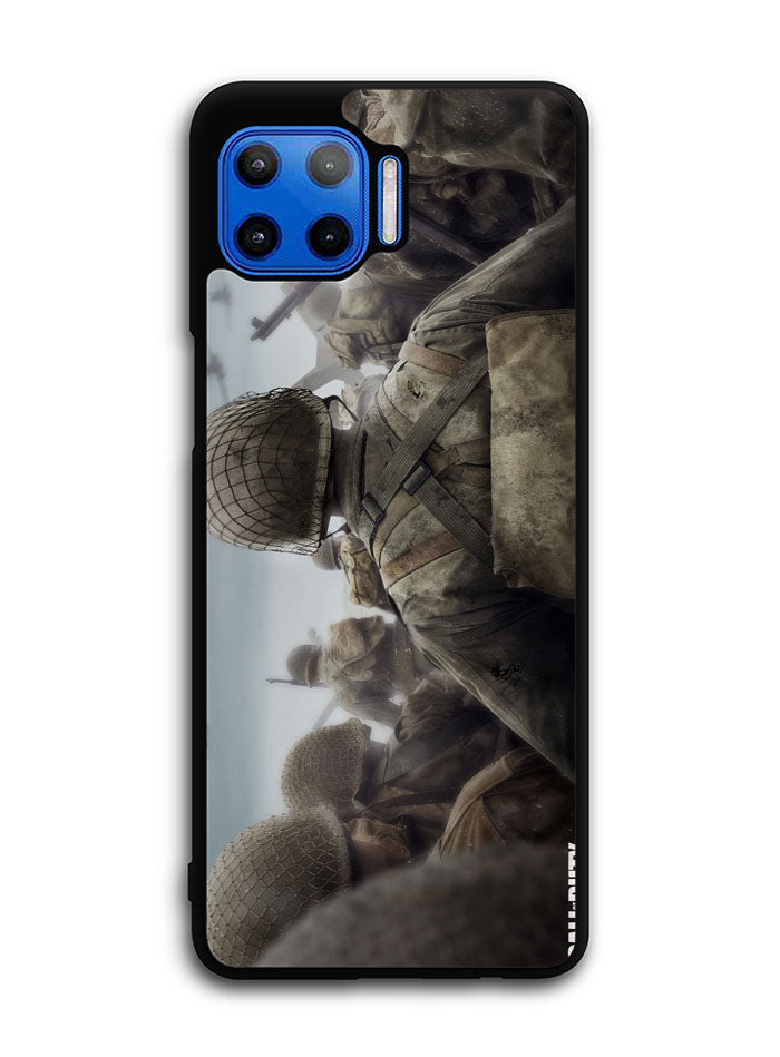 Call of Duty WWII Motorola Moto One 5G Case , Moto One 5G UW Case , Moto G 5G Plus Case