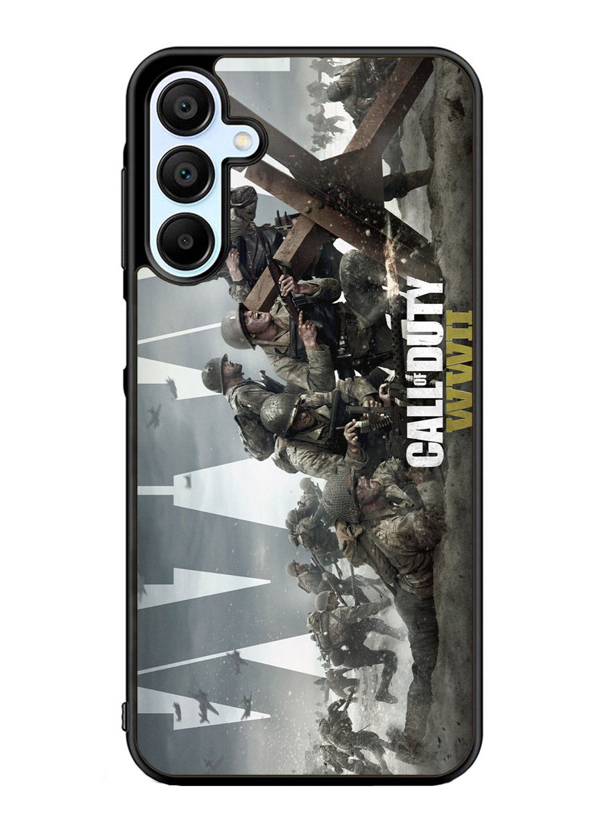 Call of Duty WWII Battle Samsung Galaxy A25 5G Case