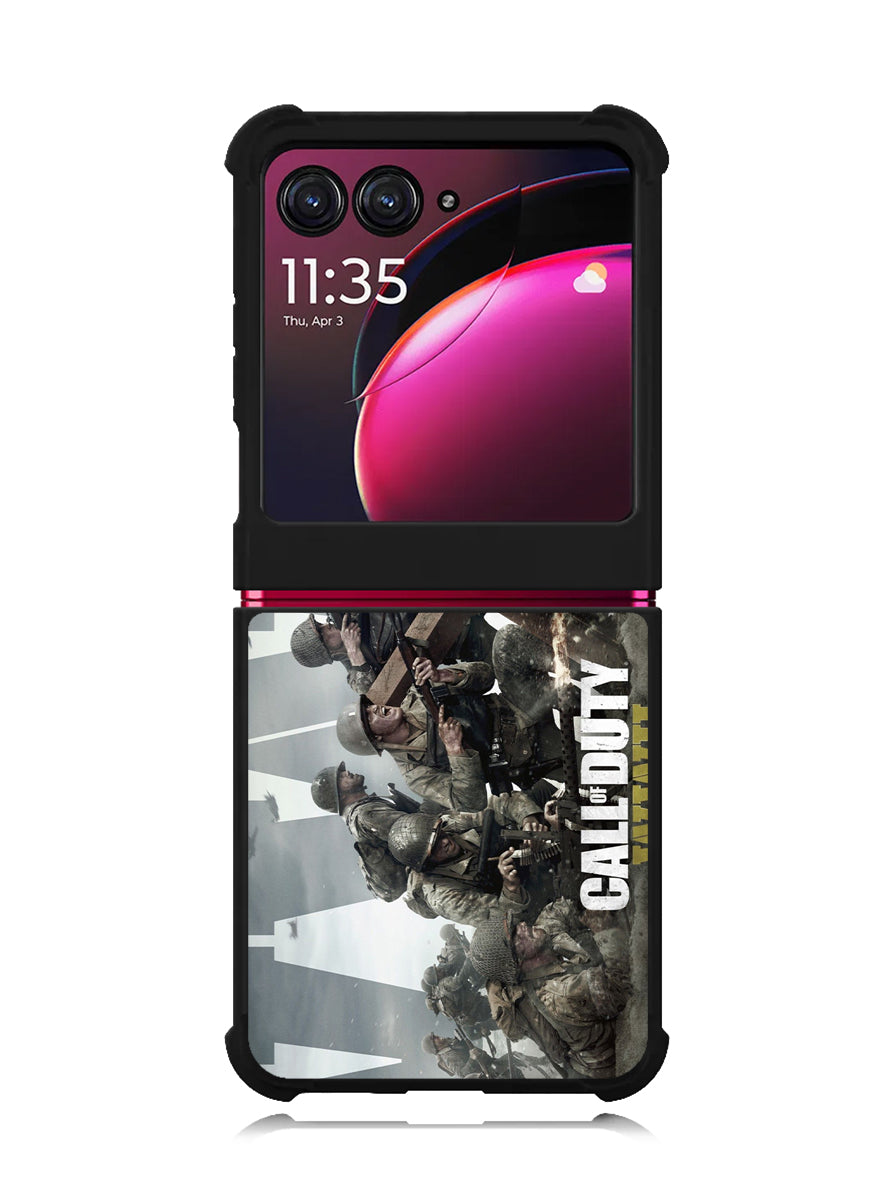 Call of Duty WWII Battle Motorola Moto Razr Plus 2023 , Moto Razr+ 2023 Case