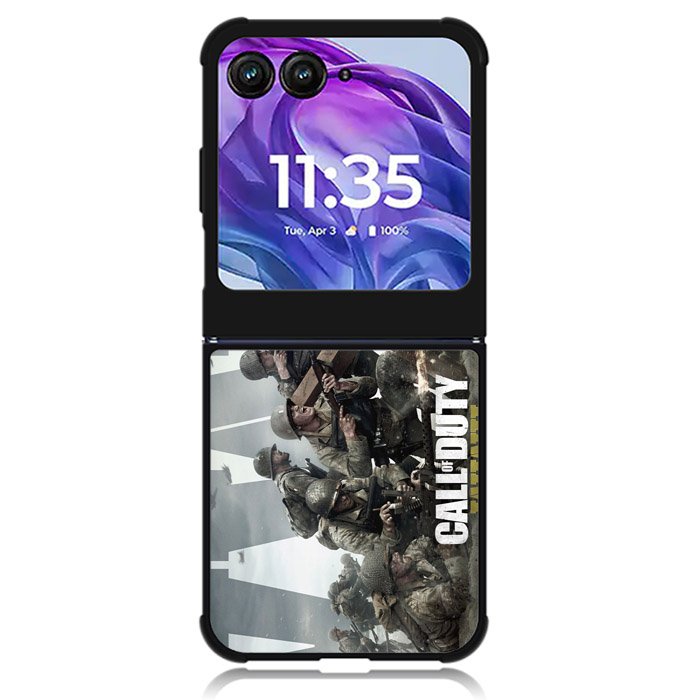 Call of Duty WWII Battle Motorola Moto Razr Plus 2024 , Moto Razr+ 2024 Case