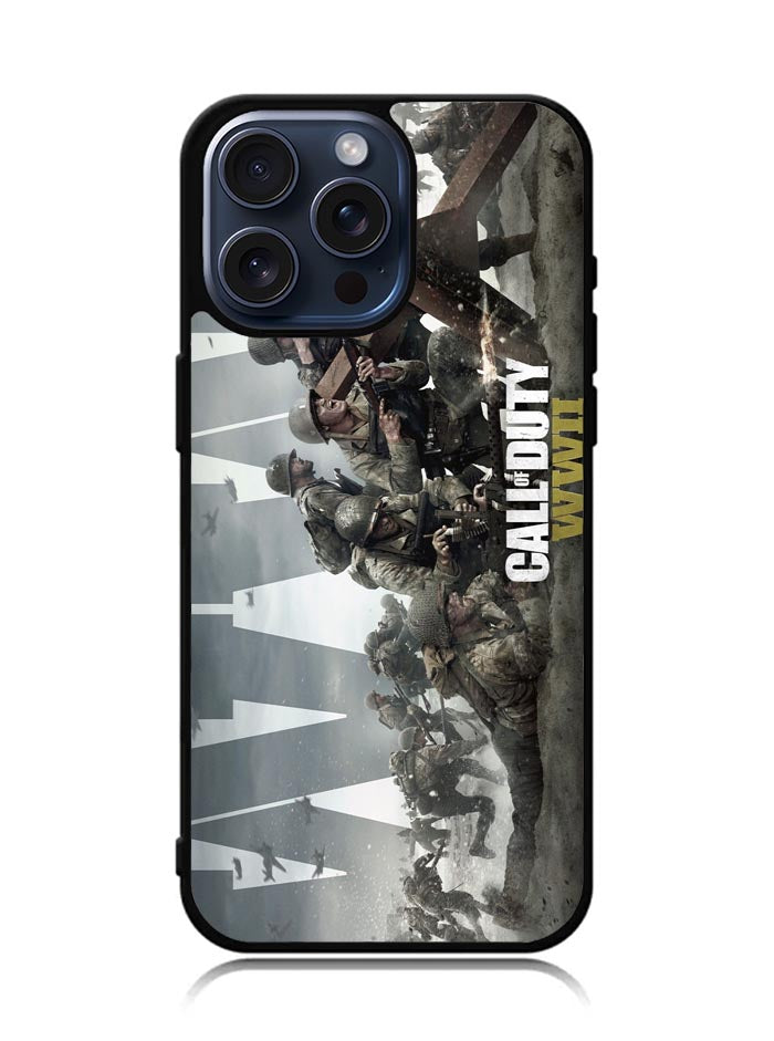 Call of Duty WWII Battle iPhone 15 Pro Case BLN4346