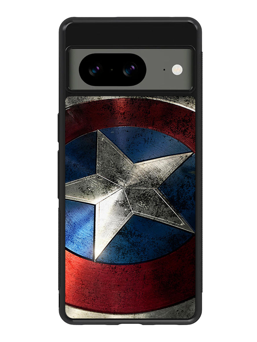 Captain America Shield Snap Google Pixel 8 Case