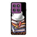 Coffee and Good Book Motorola Moto Edge 60 Pro Case