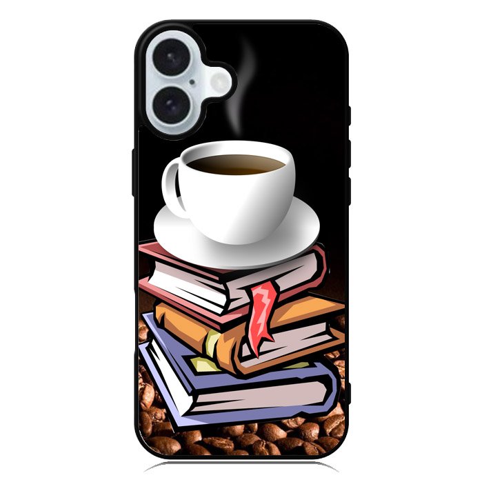 Coffee and Good Book iPhone 16 Case