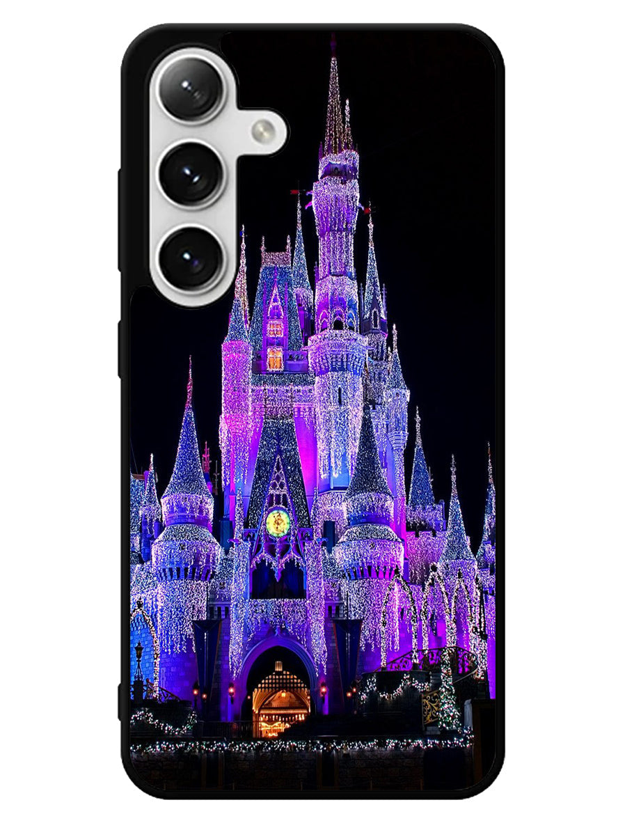 Disney Castle Night Lights 3rd Samsung Galaxy S24 5G Case