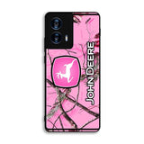 John Deere Pink Camo Motorola Moto G Power 5G 2024 Case DC2325