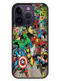 Marvel Comic Artwork iPhone 14 Pro Case