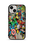 Marvel Comic Artwork iPhone 15 Plus Case