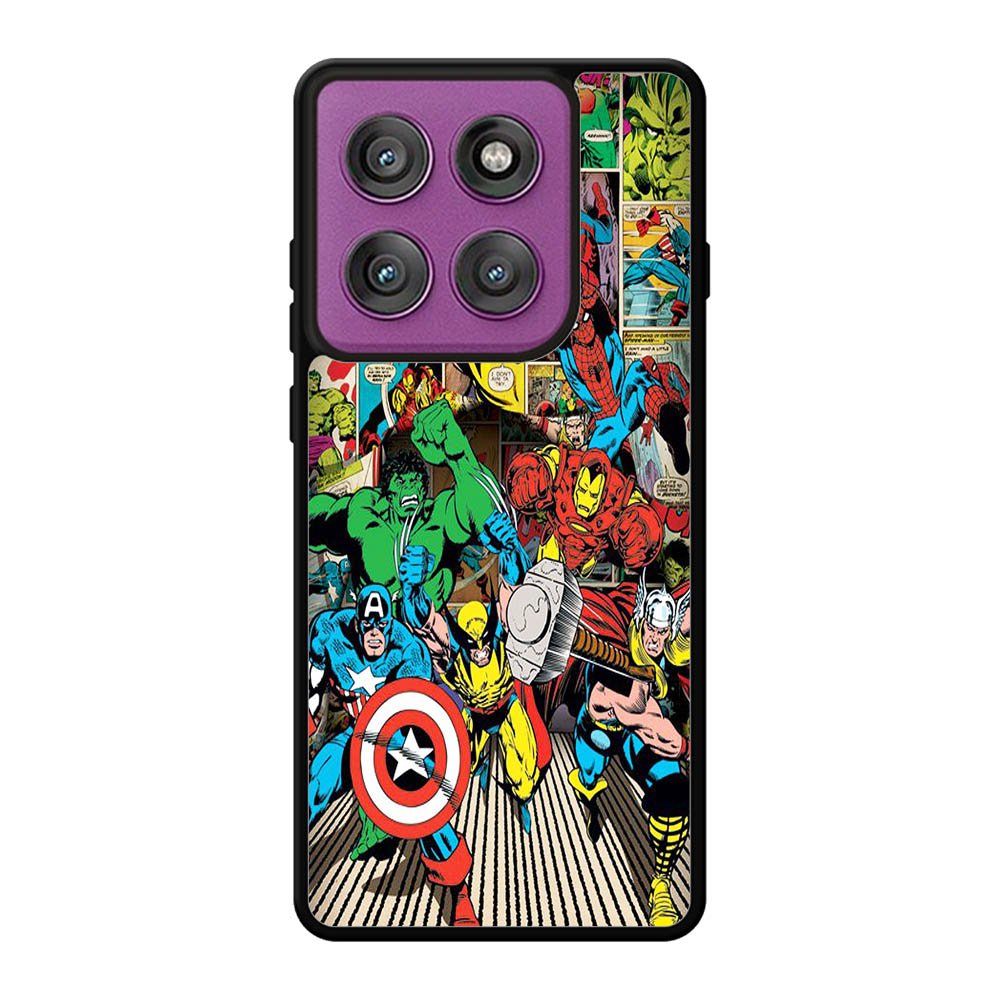 Marvel Comic Artwork Motorola Moto Edge 60 Pro Case