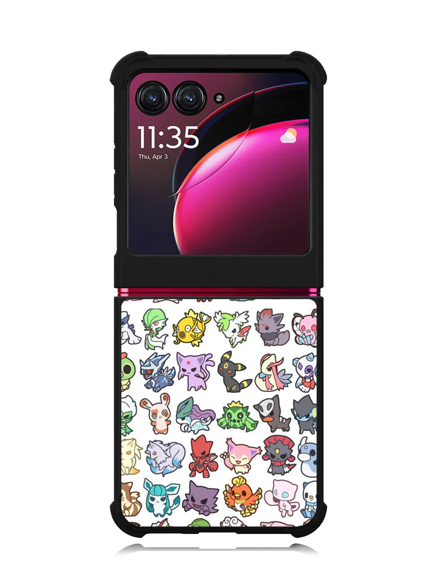 Pattern Pokemon 1st Motorola Moto Razr Plus 2023 , Moto Razr+ 2023 Case