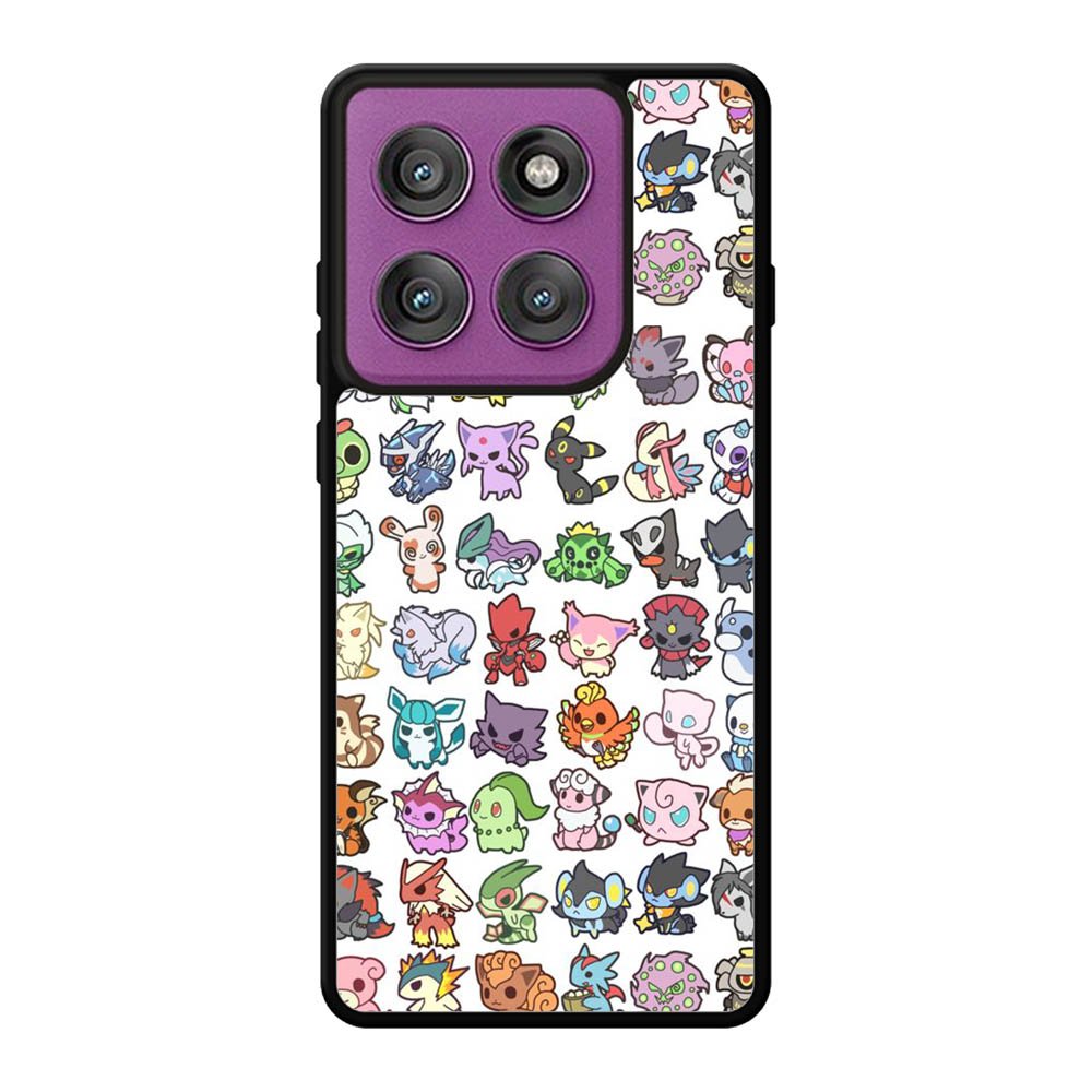 Pattern Pokemon 1st Motorola Moto Edge 60 Pro Case