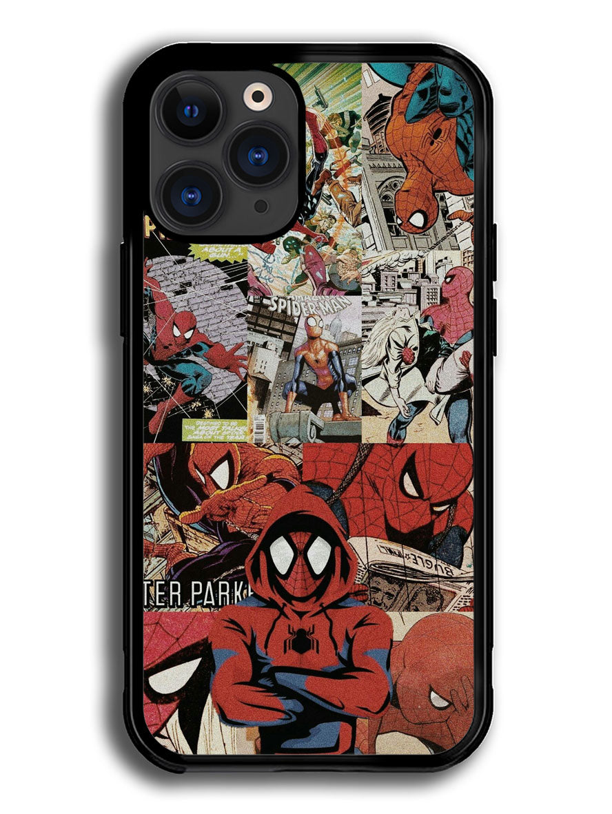 Spiderman Collage iPhone 13 Pro Case BLN2512