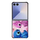 Stitch Pink And Blue 2nd Samsung Galaxy Z Flip 7 5G Case