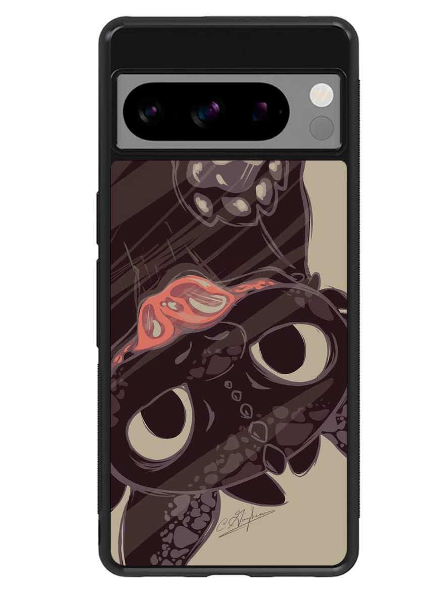 Toothless How To Train Your Dragon 3rd Google Pixel 8 Pro Case