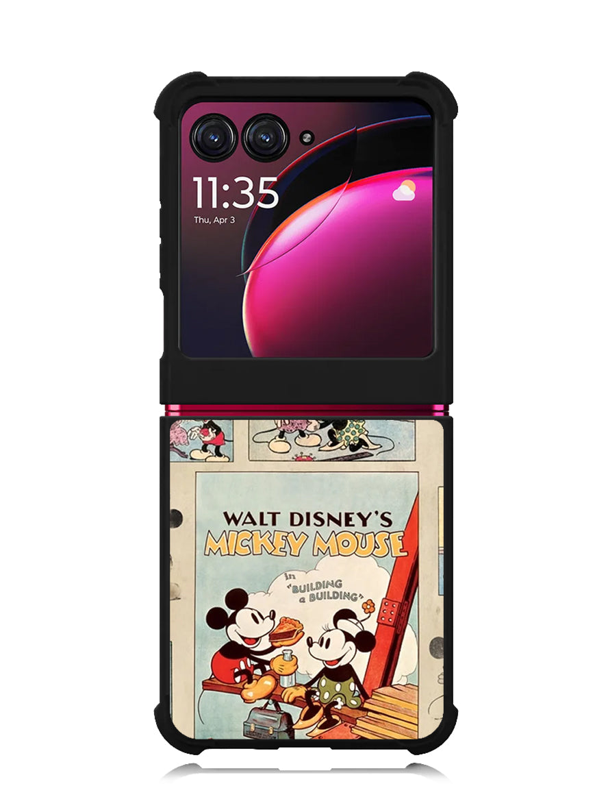 Walt Disneys Mickey Mouse 2nd Motorola Moto Razr Plus 2023 , Moto Razr+ 2023 Case