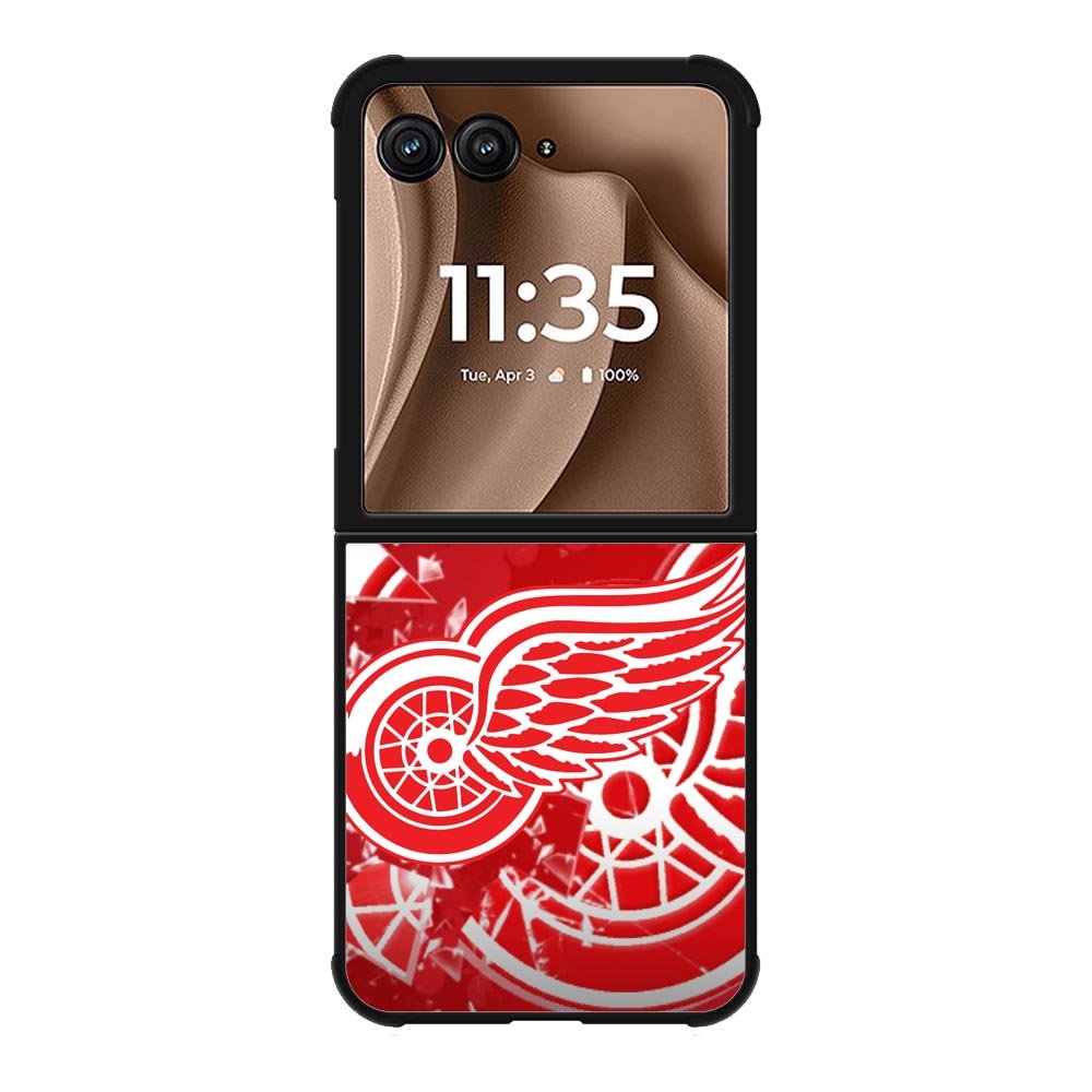 Detroit Red Motorola Moto RAZR Plus 2025 Case
