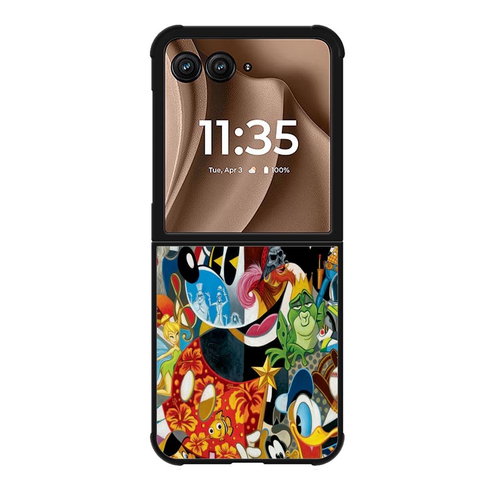 Disney Mickey Mouse Collage Motorola Moto RAZR Plus 2025 Case