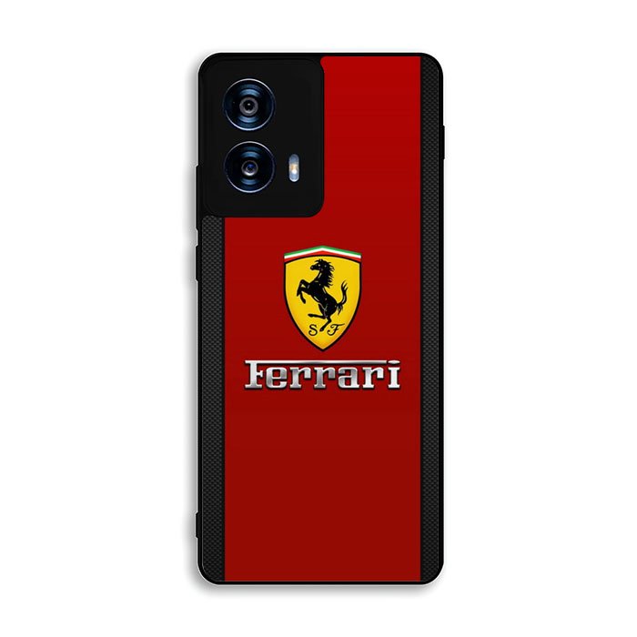 Ferrari Chrome Logo Motorola Moto G Power 5G 2024 Case DC4763