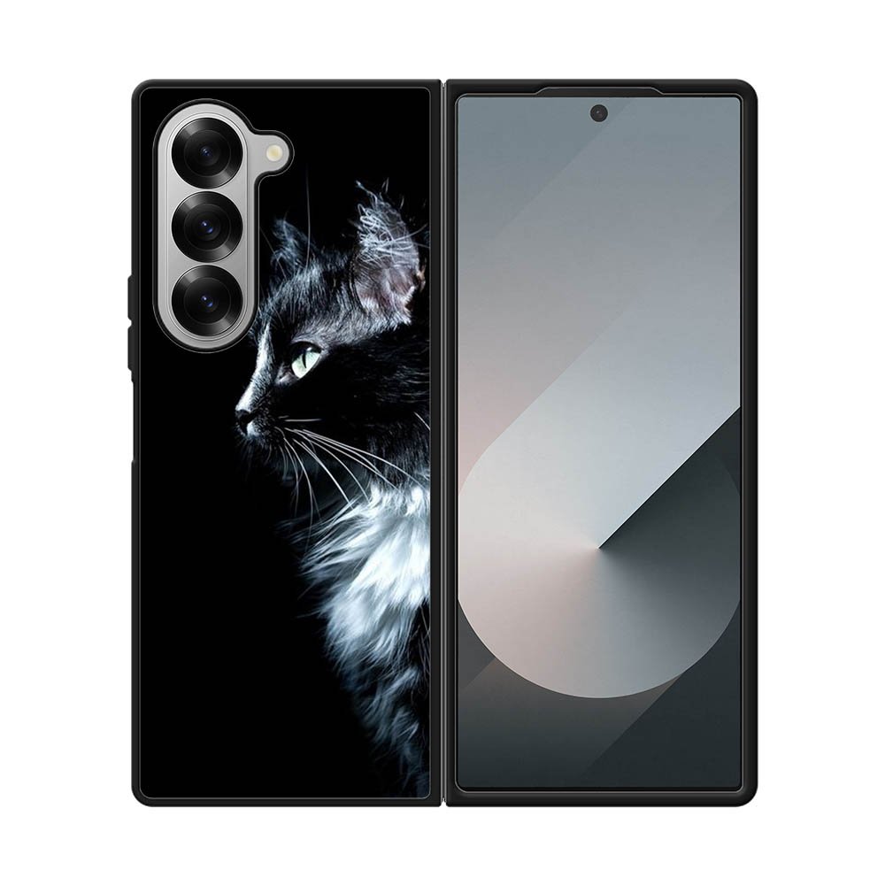 Glow Cat Samsung Galaxy Z Fold 7 5G Case