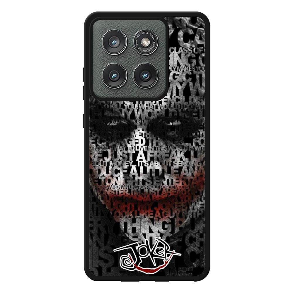 Joker Typography Quotes 2nd Motorola Moto Edge 2025 Case