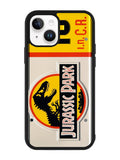 Jurassic Park Jeep License iPhone 15 Case BLN3640