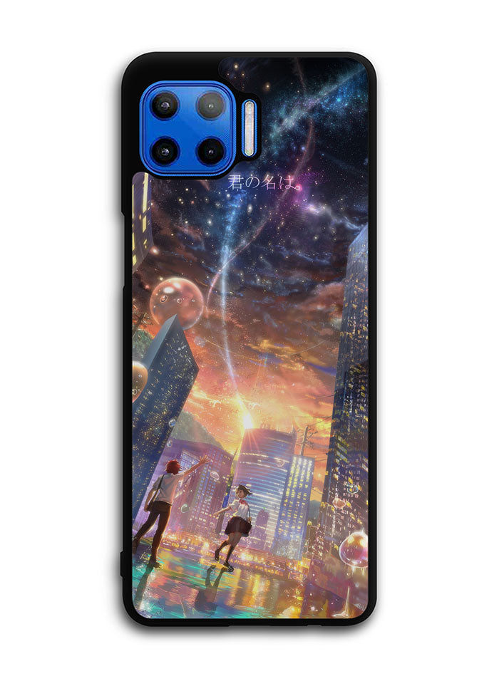 Kimi No Na Wa Anime Motorola Moto One 5G Case , Moto One 5G UW Case , Moto G 5G Plus Case
