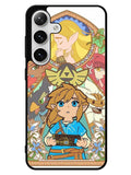 Legend of Zelda Chibi Samsung Galaxy S25 5G Case