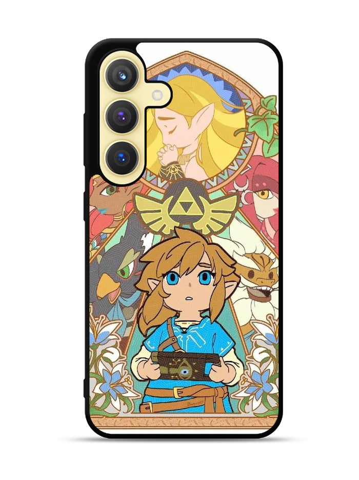 Legend of Zelda Chibi Samsung Galaxy S25 Plus 5G , Samsung Galaxy S25+ 5G Case
