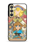 Legend of Zelda Chibi Samsung Galaxy S24 Plus 5G , Samsung Galaxy S24+ 5G Case