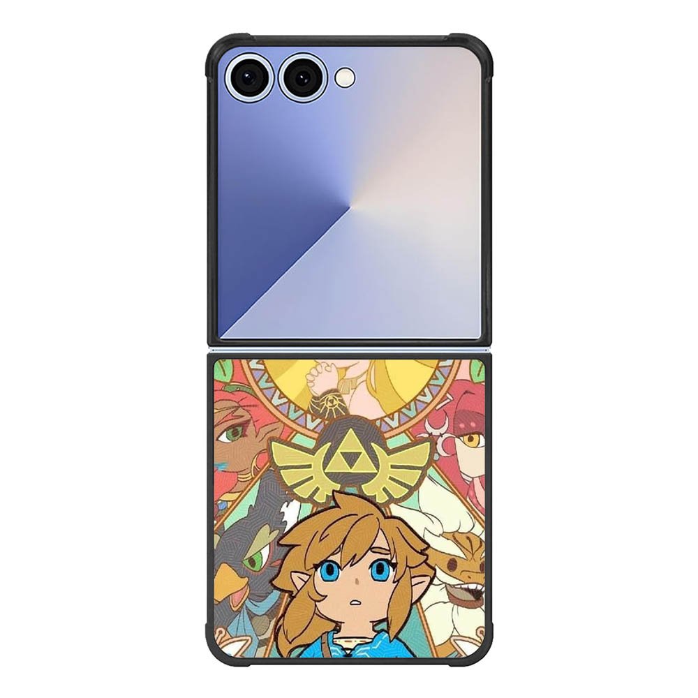 Legend of Zelda Chibi Samsung Galaxy Z Flip 7 5G Case