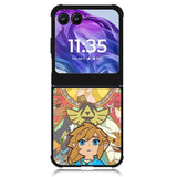 Legend of Zelda Chibi Motorola Moto Razr Plus 2024 , Moto Razr+ 2024 Case