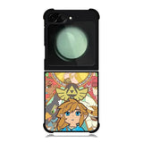 Legend of Zelda Chibi Samsung Galaxy Z Flip 6 Case