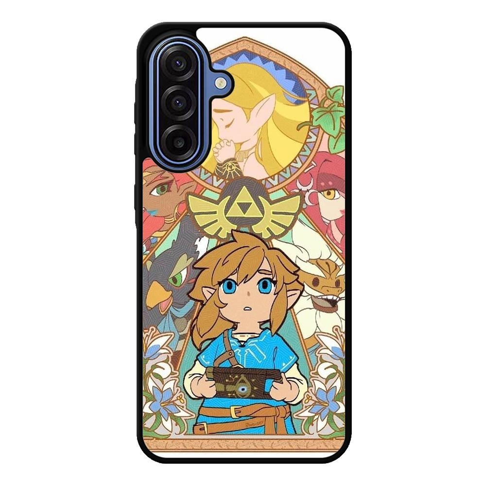Legend of Zelda Chibi Samsung Galaxy A17 Case