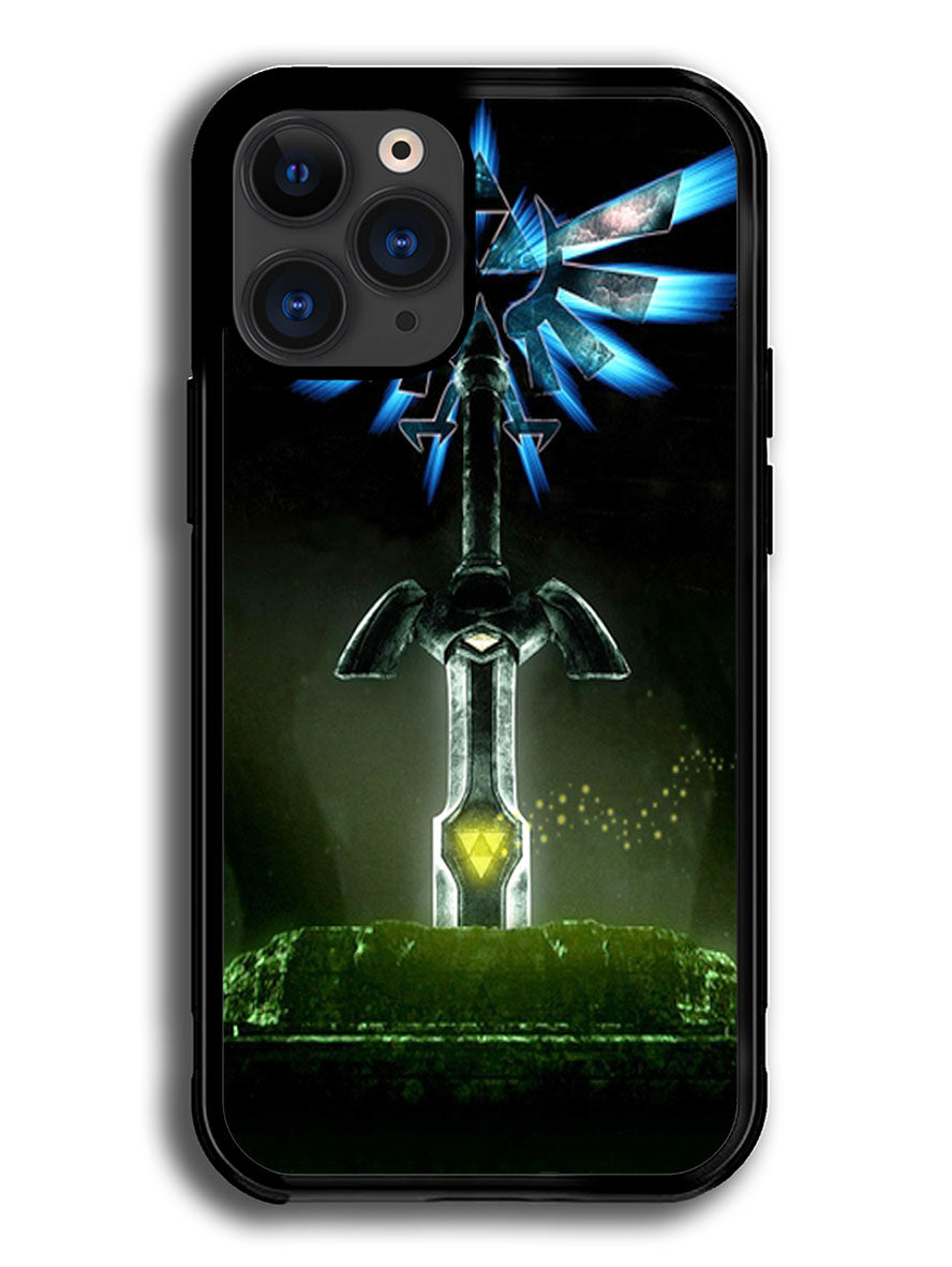 Eagle Triforce Black Legend of Zelda iPhone 13 Pro Max Case BLN3062