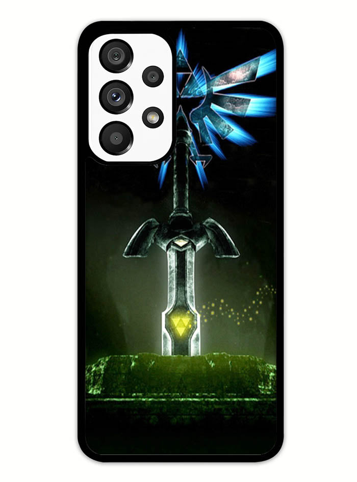 Eagle Triforce Black Legend of Zelda Samsung Galaxy A53 5G Case
