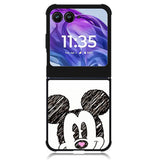 Mickey Mouse Hand Drawing Motorola Moto Razr Plus 2024 , Moto Razr+ 2024 Case