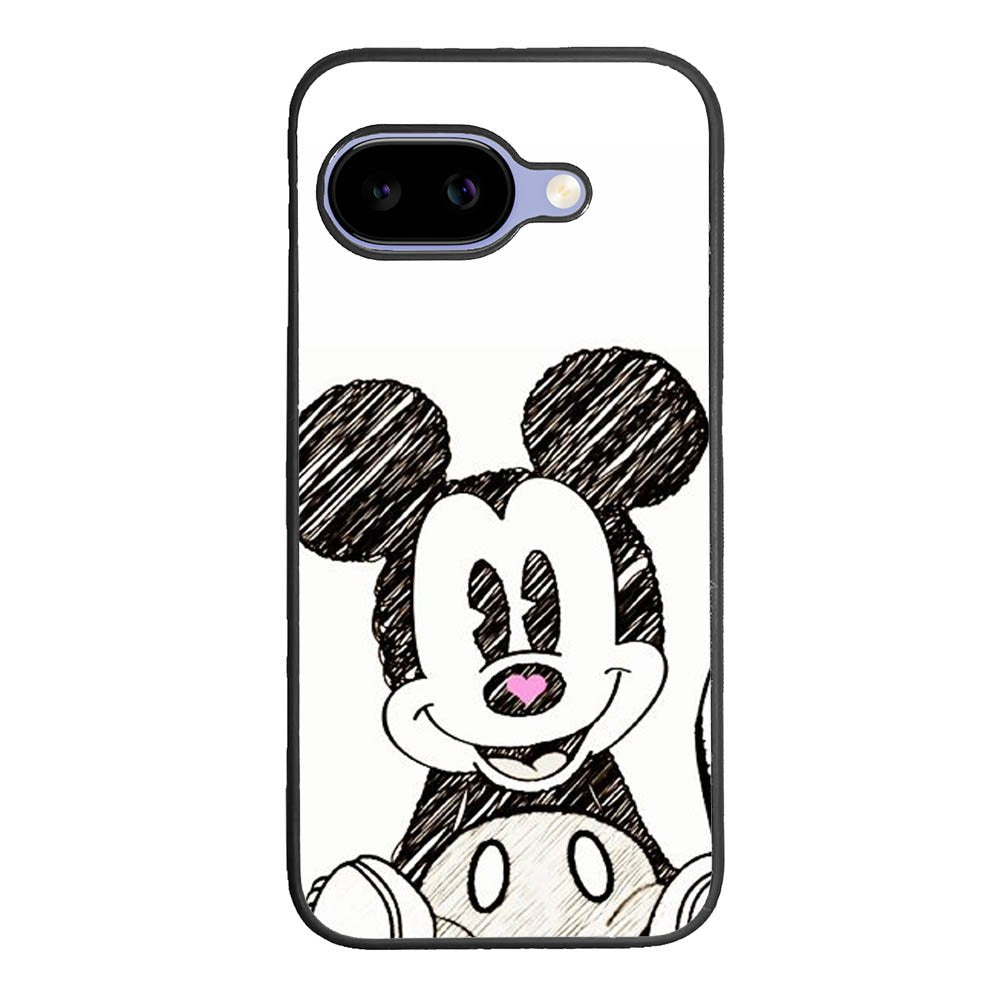 Mickey Mouse Hand Drawing Google Pixel 10A Case