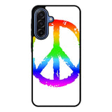 60S Peace Sign Logo Samsung Galaxy A17 Case
